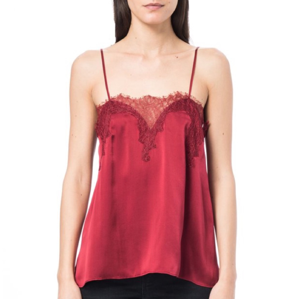 CAMI NYC The Sweetheart Silk Cami - Size Small